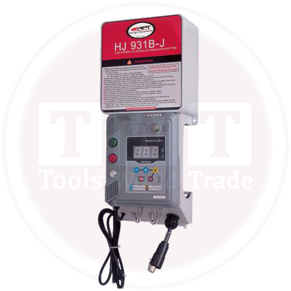 جهاز ضبط ضغط كاوتش ملاكى اتوماتك حائطي + بكرة 9.5 م APT HJ931B-J LED