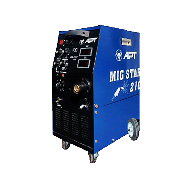ماكينة لحام APT ترانس 220ف 210أمبير بالمشتملات Mig Star210 CO2