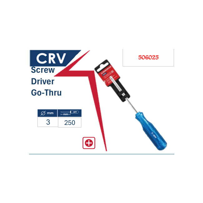 مفك دق صليبة شفاف سلاح للاخر اي بي تي APT PH 3x250 - عالم العدد | Tools World Trade