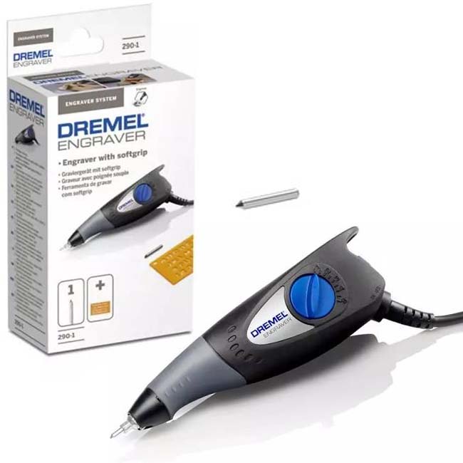 شنيور حفر دريميل Engraver™1-290 كهربائي للنقش والنحت 6000 لفه DREMEL - F0130290JM
