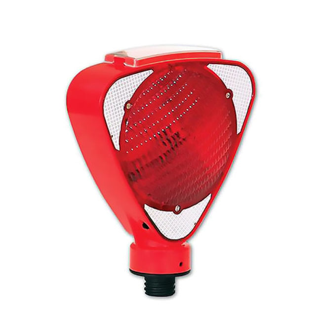 مثلث وميض شمسي احمر تركي TRIANGLER SOLAR FLASHER LAMP - عالم العدد | Tools World Trade